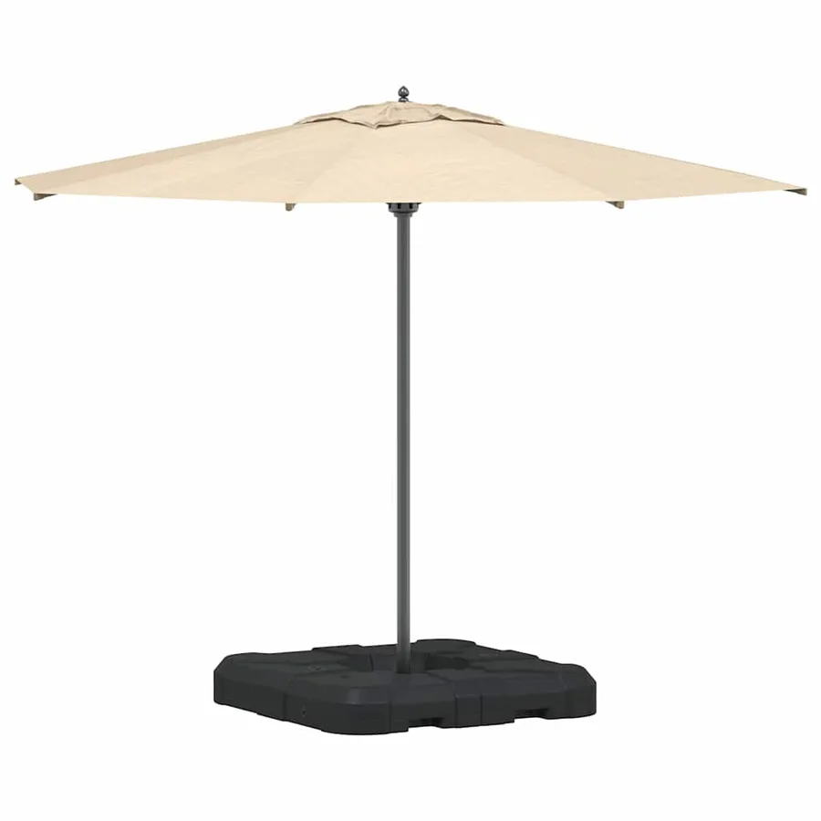 Base de parasol à bras déporté Noir 88,5 x 88,5 x 12 cm - 3