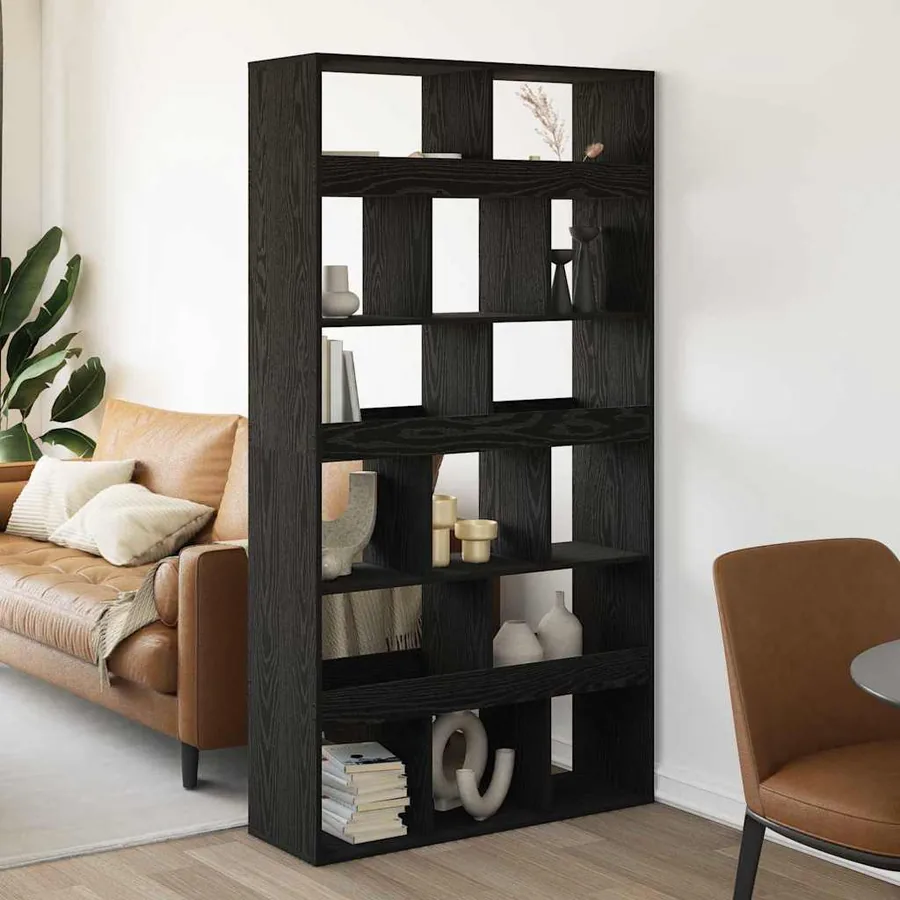 Bibliothèque 15 niveaux 100 x 33 x 93,75 cm Bois d'ingénierie