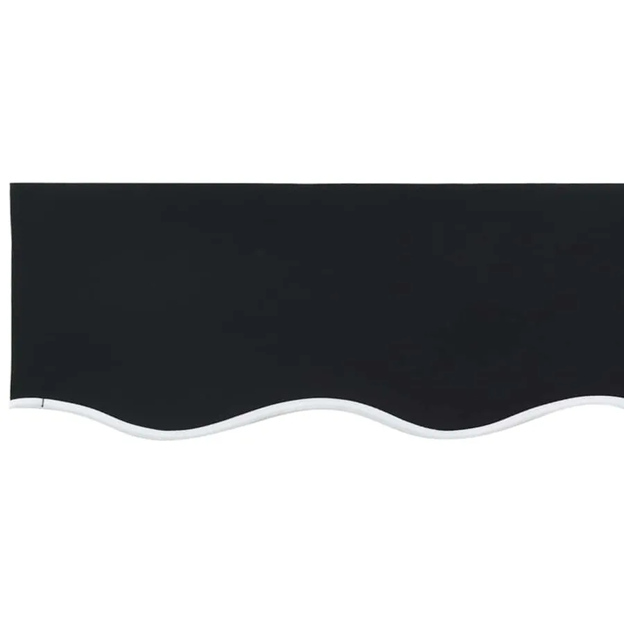 Toile de rechange pour auvent Noir 3 x 2,5 m Polyester - 6