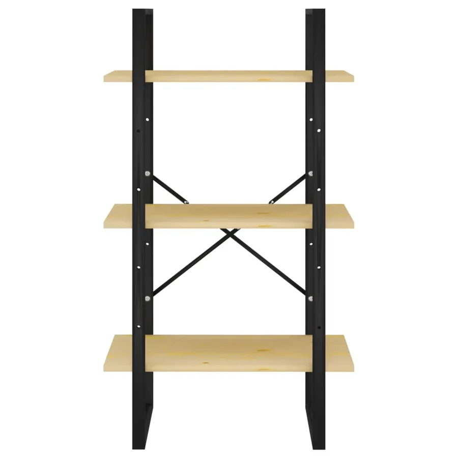 Étagère de rangement 60x30x105 cm Bois de pin massif - 5