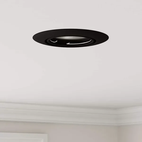 Projecteur 12 pcs Noir 9 x 9 x 2,5 cm Métal