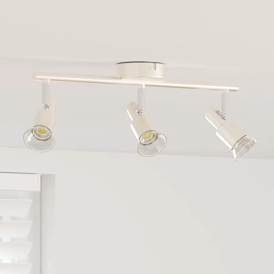 Spot de plafond Nickel 39 x 10,5 x 10,5 cm Acier