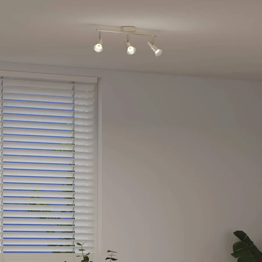 Spot de plafond Nickel 39 x 10,5 x 10,5 cm Acier - 4