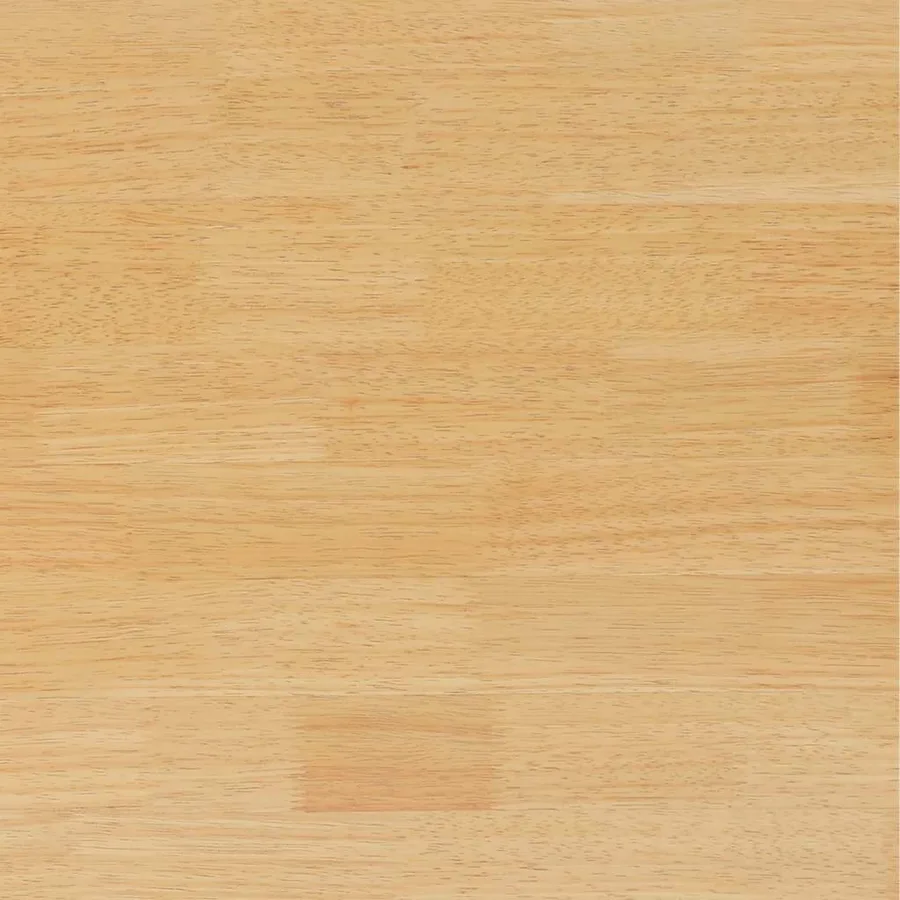 Tabourets de bar (lot de 2) en bois massif naturel et caoutchouc - 9