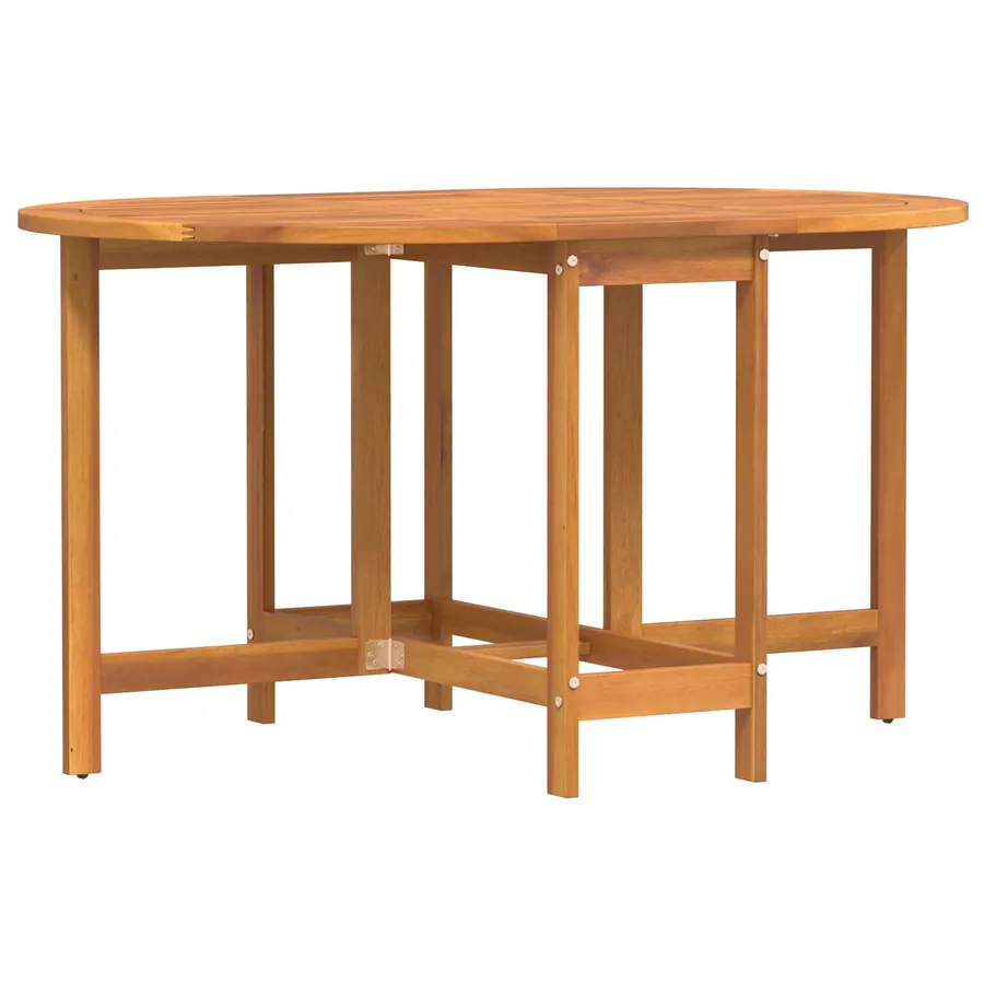 Table de Jardin Marron 110 x 60 x 72 cm Bois d'Acacia Massif