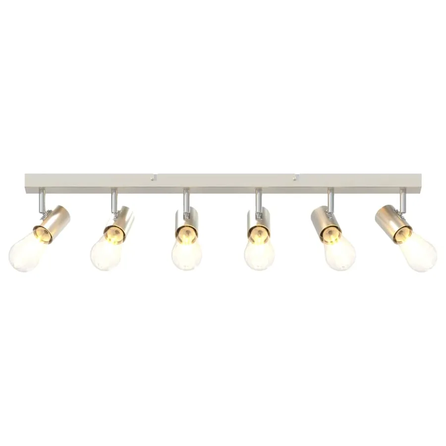 Spot de plafond Nickel 73 x 6,5 x 11,5 cm Métal - 11