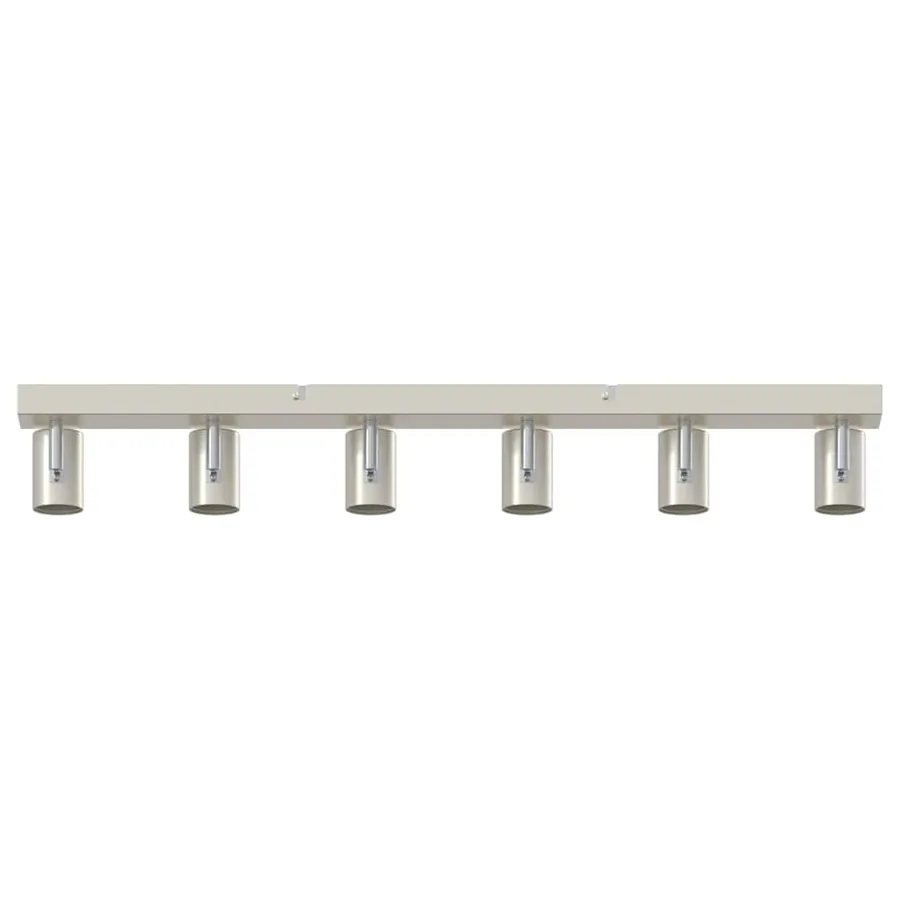 Spot de plafond Nickel 73 x 6,5 x 11,5 cm Métal - 6