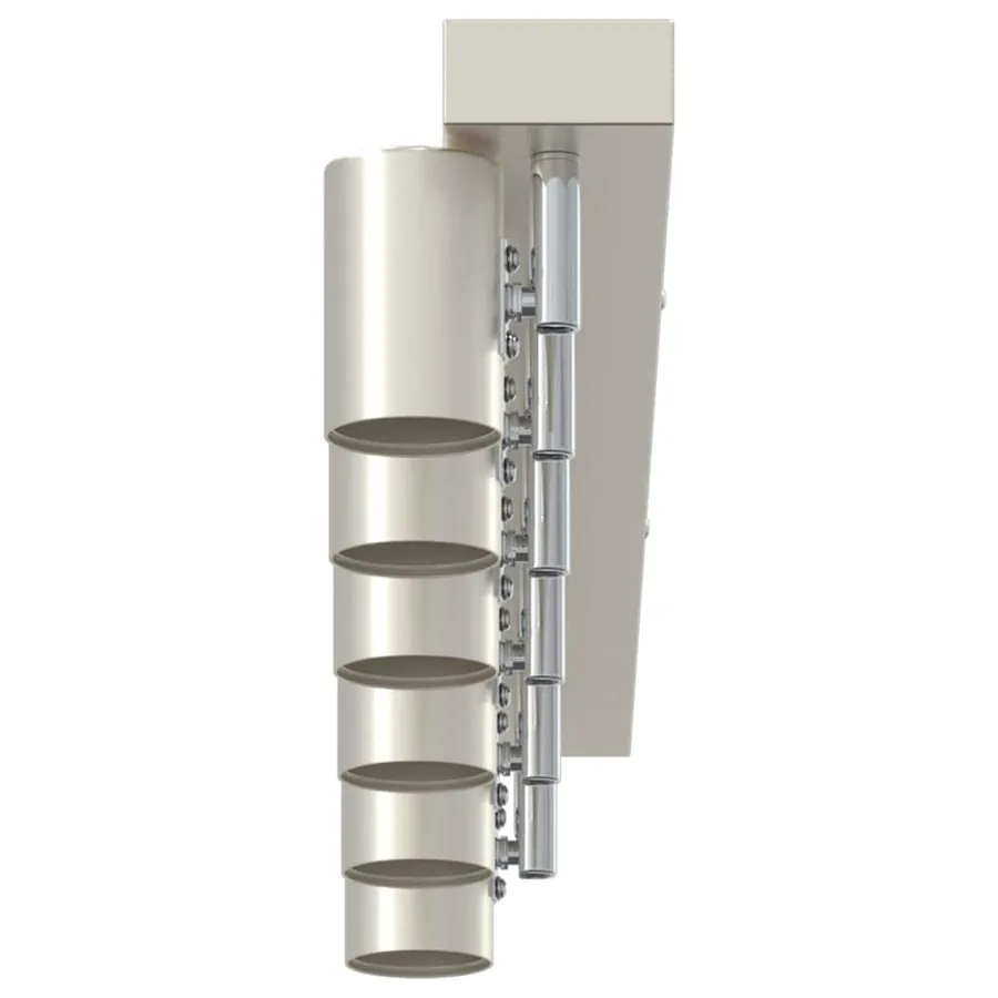 Spot de plafond Nickel 73 x 6,5 x 11,5 cm Métal - 7