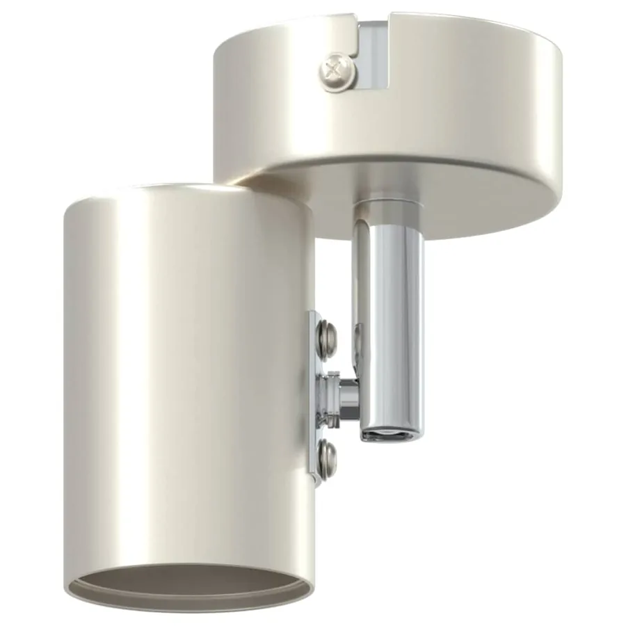 Spot de plafond Nickel 6,5 x 6 x 11,5 cm Métal - 6
