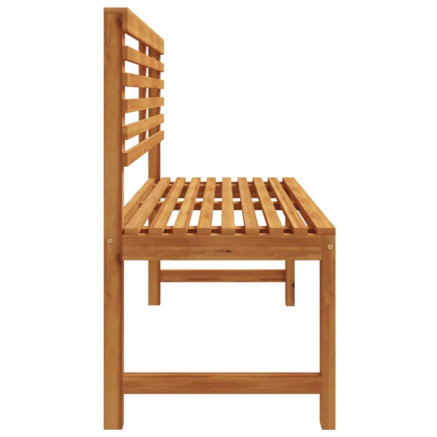 Chaise de jardin Marron 100 x 50 x 91cm Bois d'acacia massif - 3