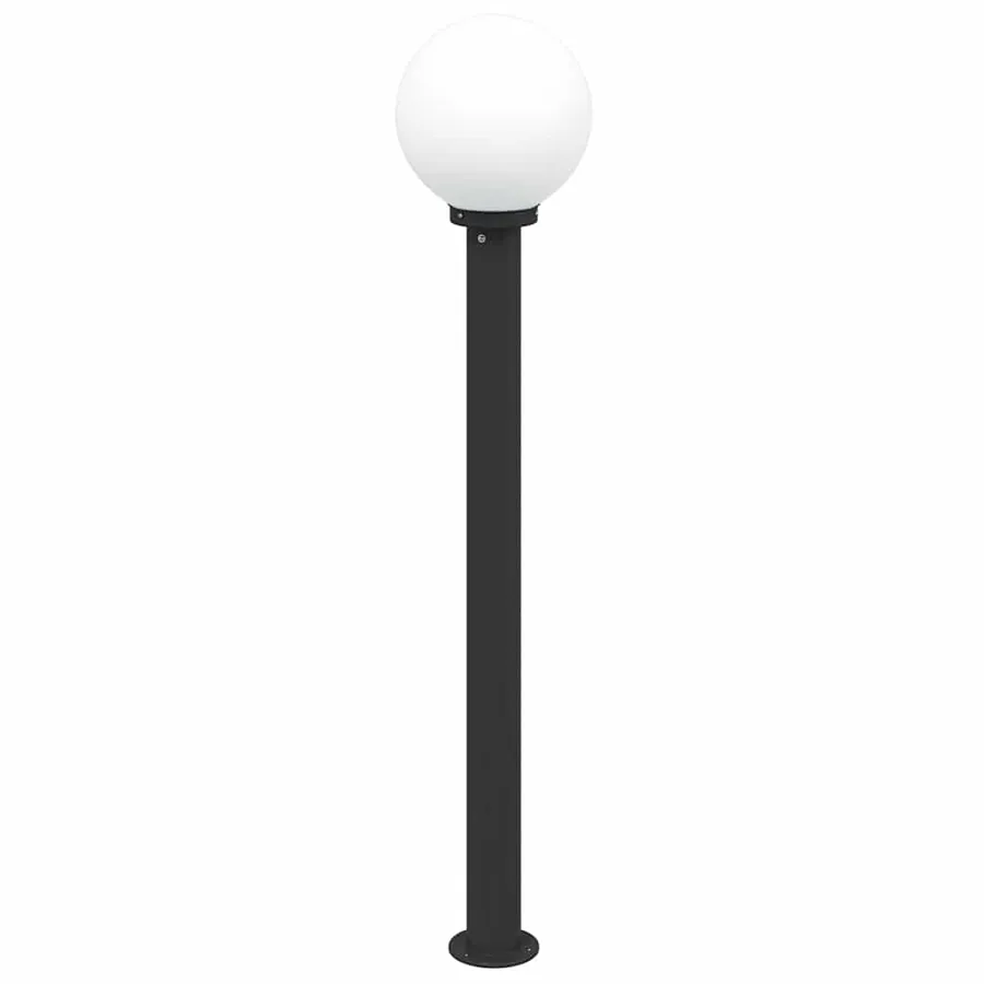 Borne lumineuse 120 cm noire IP44 - 2