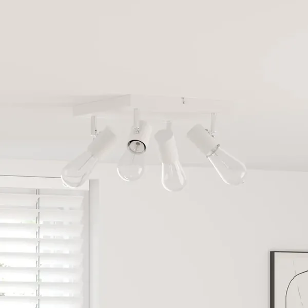 Spot de plafond Blanc 26,5 x 26 x 11,5 cm Métal