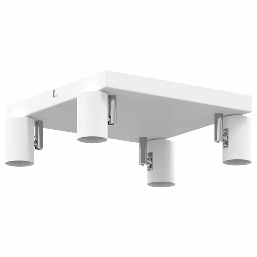 Spot de plafond Blanc 26,5 x 26 x 11,5 cm Métal - 5