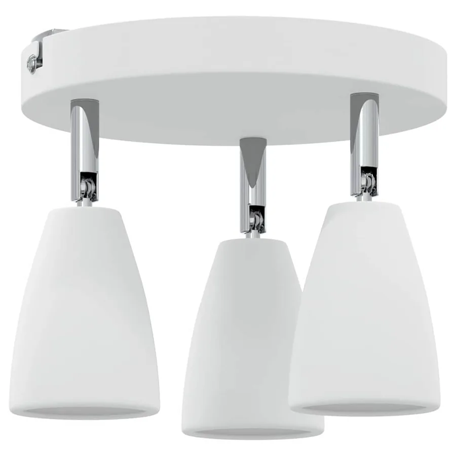 Spot de plafond Blanc 19 x 19 x 14,5 cm Métal - 5