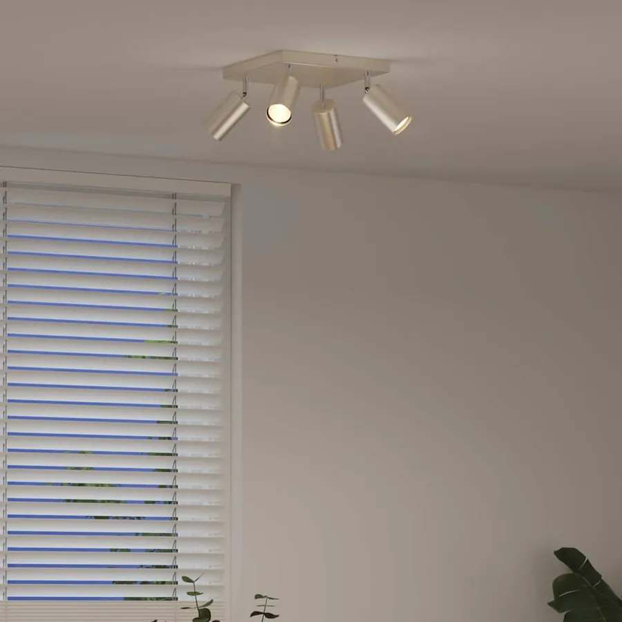 Spot de plafond Nickel 26 x 26 x 16 cm Métal - 4