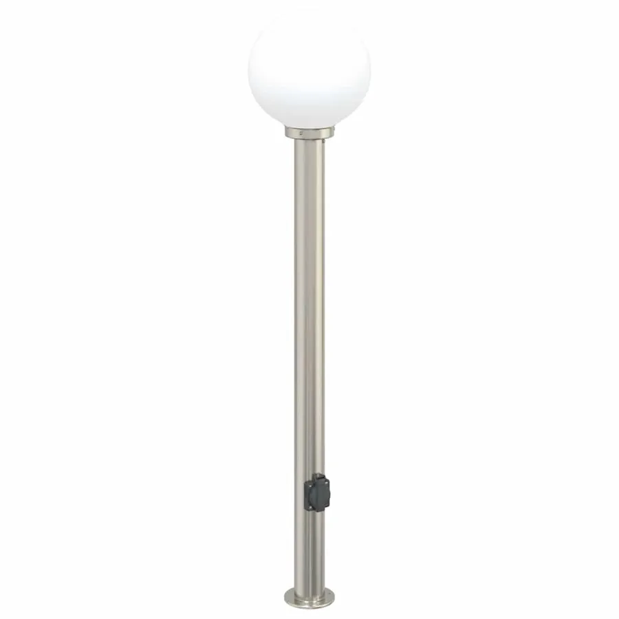 Borne lumineuse avec sortie 120 cm en acier inoxydable IP44 - 2