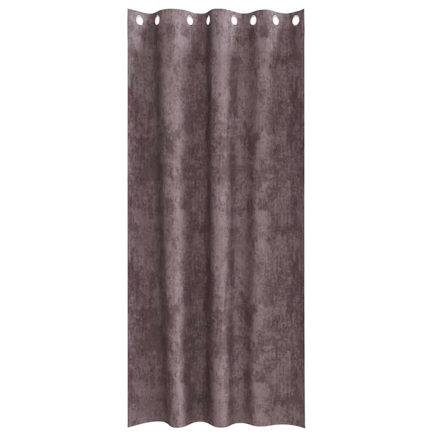 Rideaux en velours 2 pcs Marron 225 x 140 cm Velours - 4