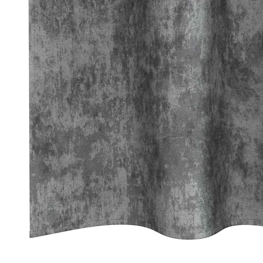 Rideaux en velours 2 pcs Gris 260 x 140 cm Velours - 6