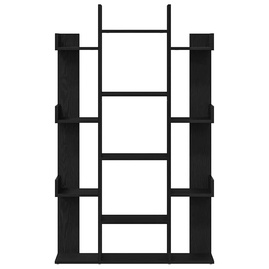 Bibliothèque Chêne noir 86 x 25,5 x 140 cm Bois d'ingénierie - 5