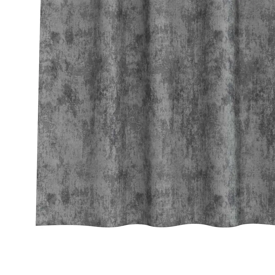 Rideaux en velours 2 pcs Gris 225 x 140 cm Velours - 6