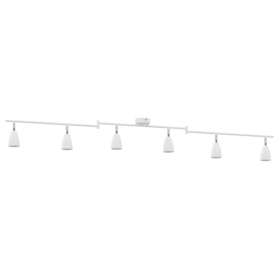 Spot de plafond Blanc 176,5 x 12,5 x 13,5 cm Métal - 5