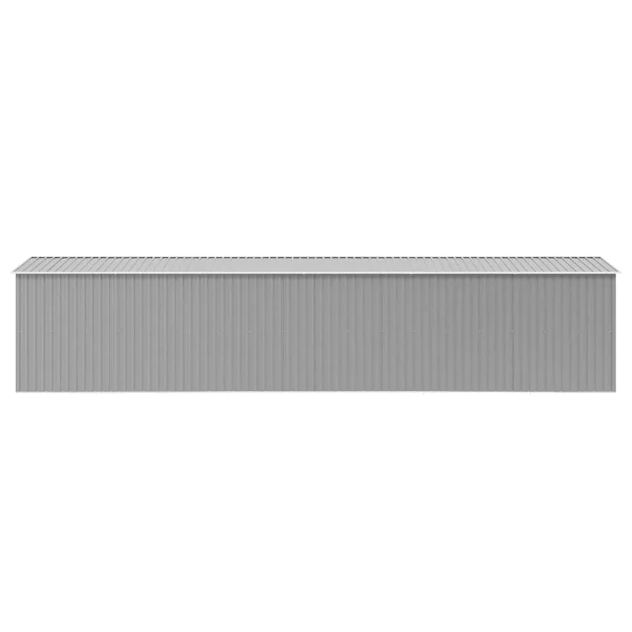 Abri de jardin Gris 257x779x181 cm Acier galvanisé - 6