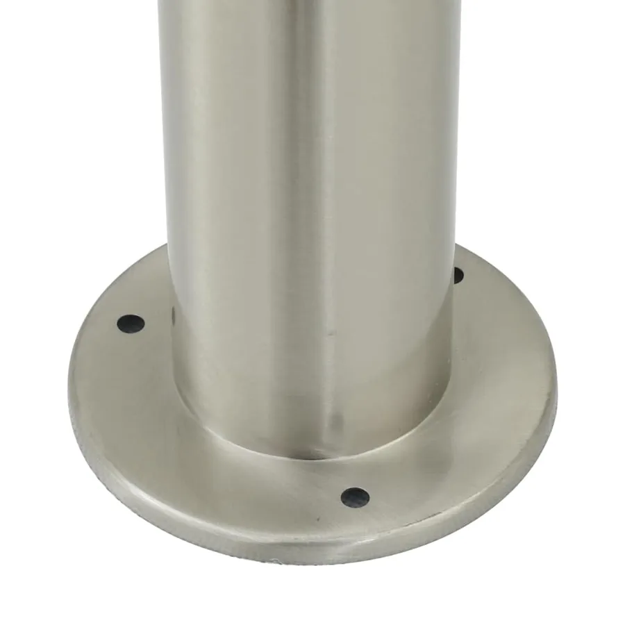 Borne lumineuse avec détecteur et prise 80 cm acier inoxydable IP44 - 11