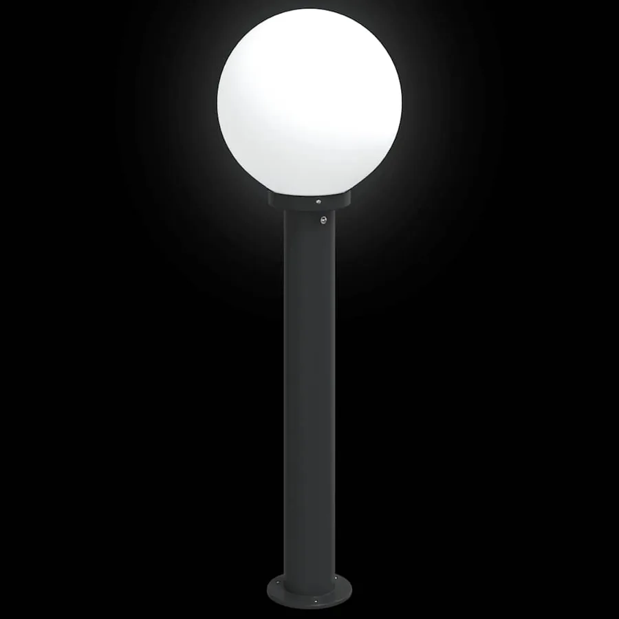 Borne lumineuse 80 cm noire IP44 - 6