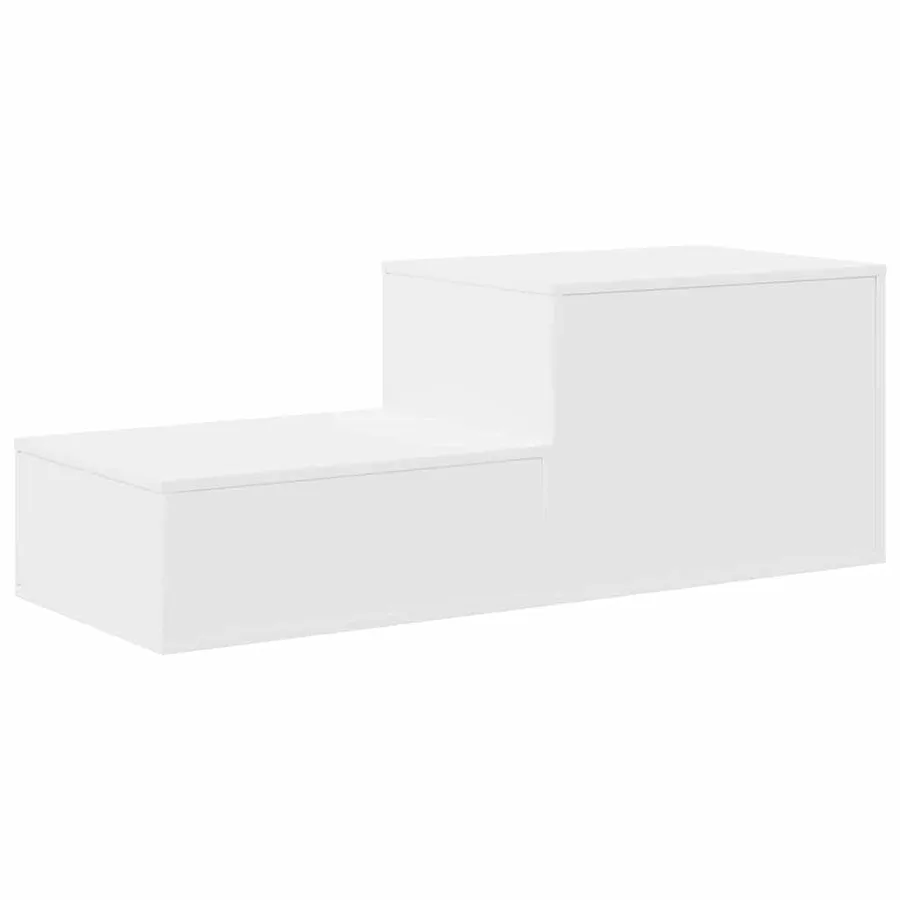 Armoire de rangement 2 pcs Blanc 127 x 41 x 40 cm - 9