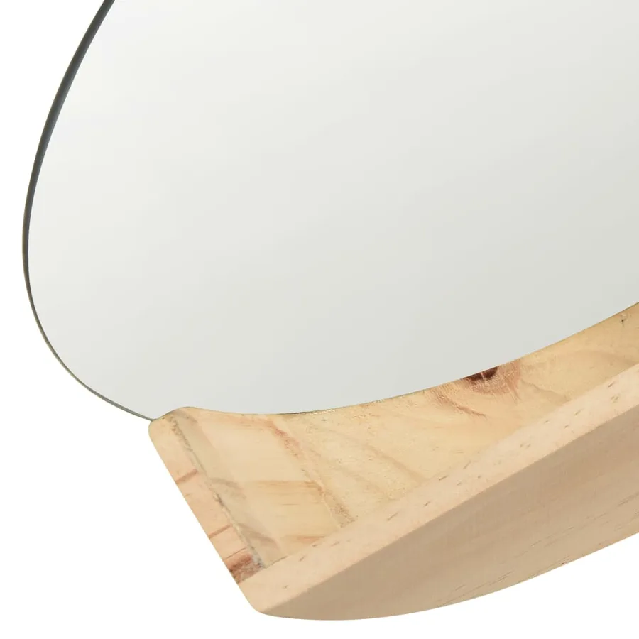 Miroir mural pin massif 35 cm - 5