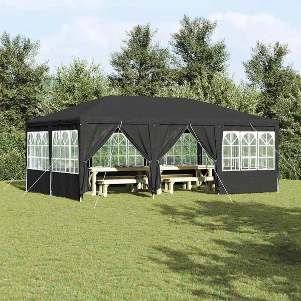 Tente de fête Anthracite 600 x 400 x 266 cm Polyéthylène