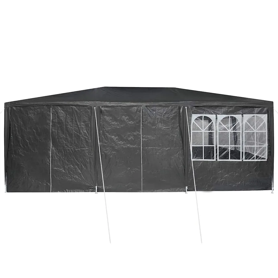 Tente de fête Anthracite 600 x 400 x 266 cm Polyéthylène - 10