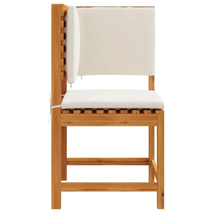 Chaise de jardin Marron 50 x 50 x 91cm Bois d'acacia massif - 5