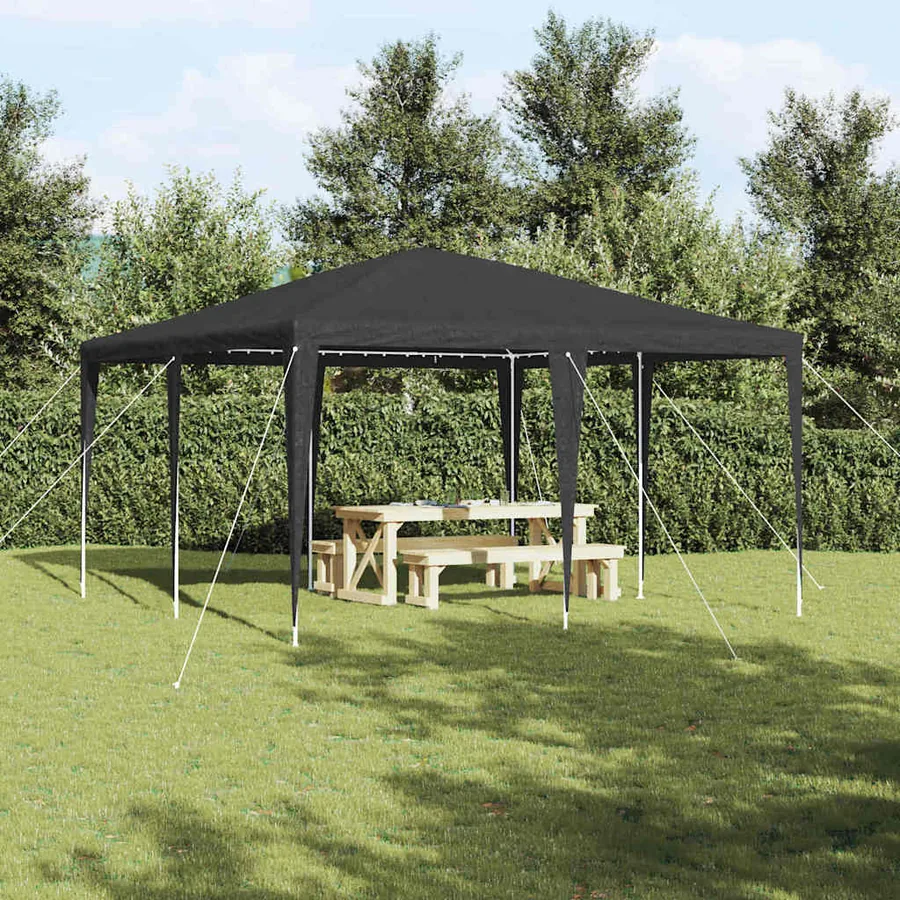 Tente de fête Anthracite 400 x 400 x 266 cm