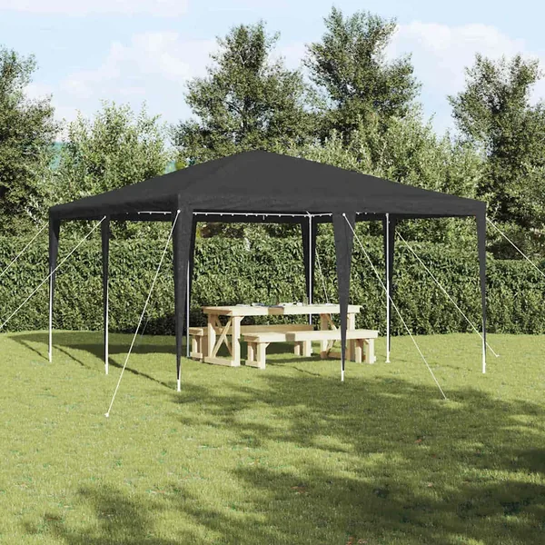 Tente de fête Anthracite 400 x 400 x 266 cm