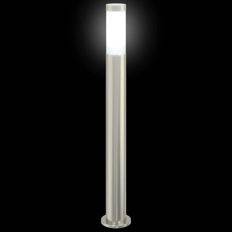 Borne lumineuse 3 pcs 80 cm Acier inoxydable IP44 - 5