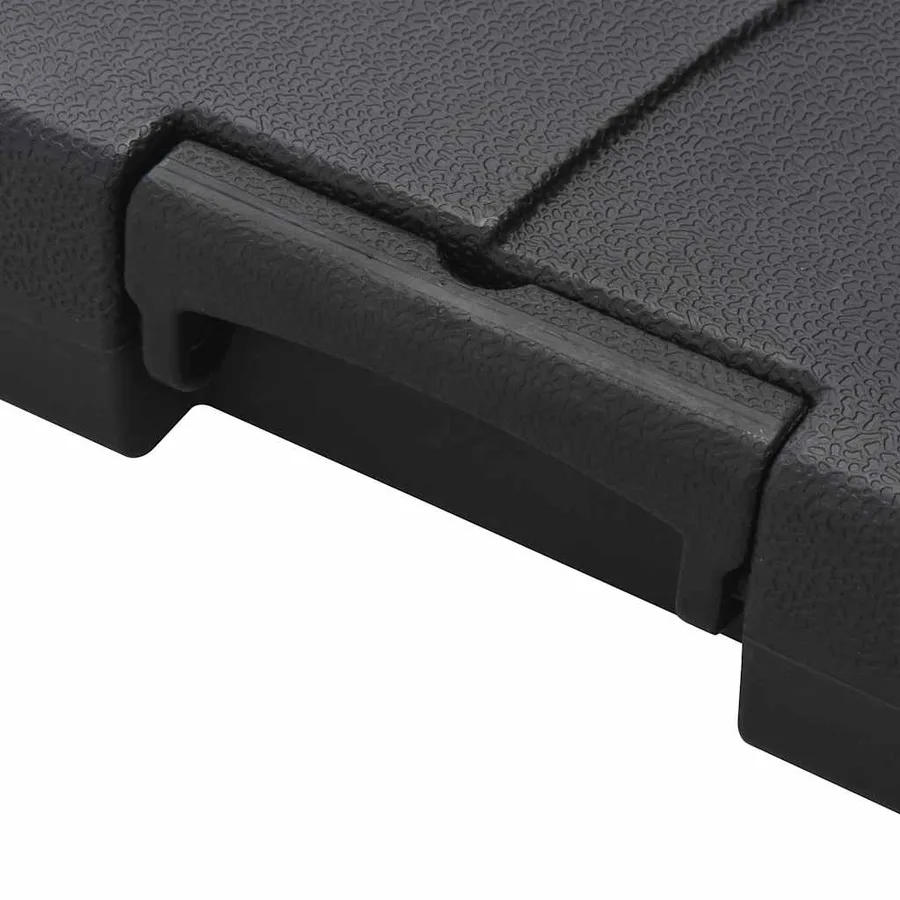 Parasol de jardin avec base portable anthracite - 10