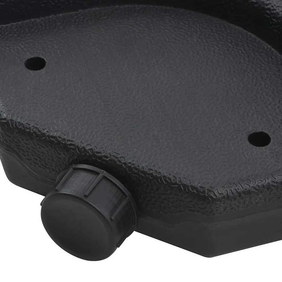 Parasol de jardin avec base portable anthracite - 9