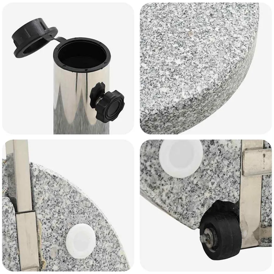 Pied de parasol Gris Ø 45 x 37,5 cm Granite - 9