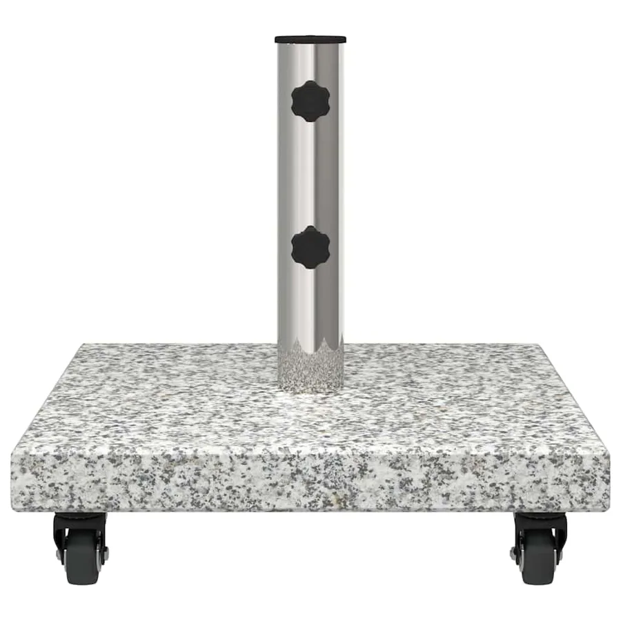 Pied de parasol 30kg Gris Granite Carré - 5