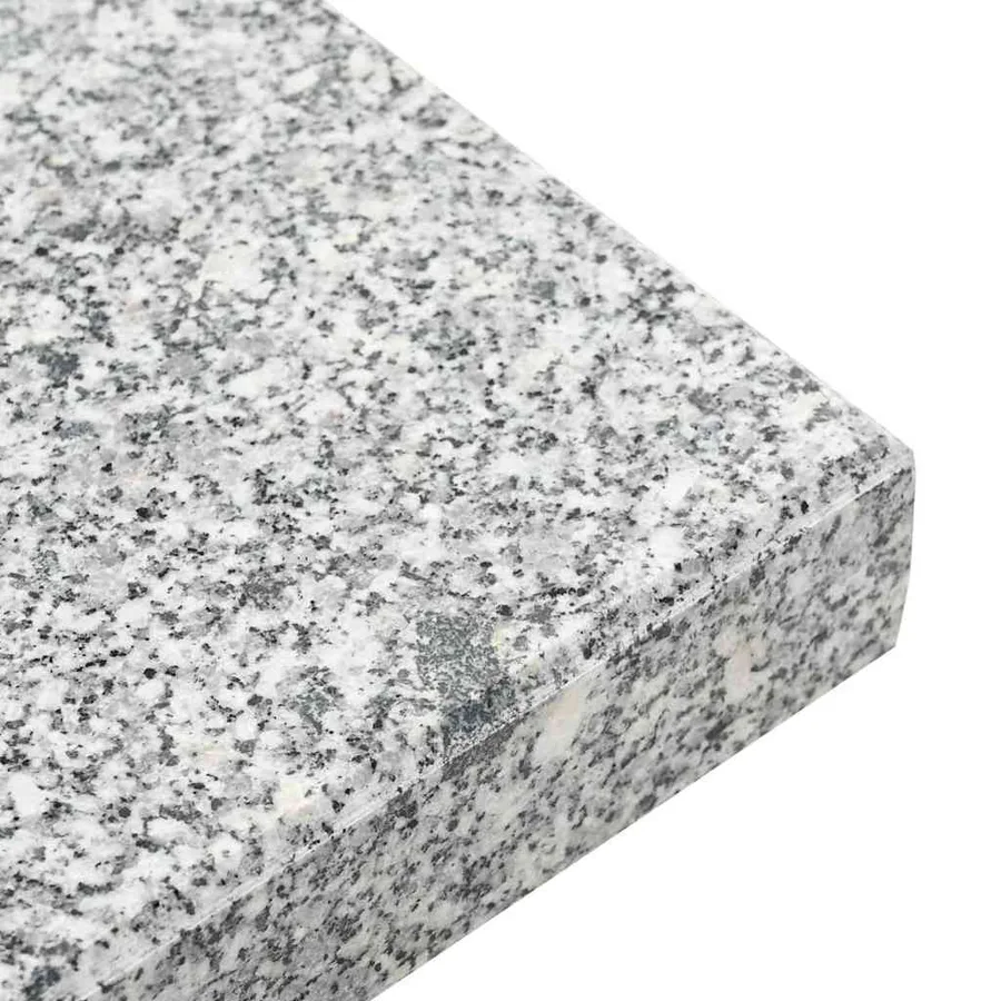 Pied de parasol 30kg Gris Granite Carré - 8