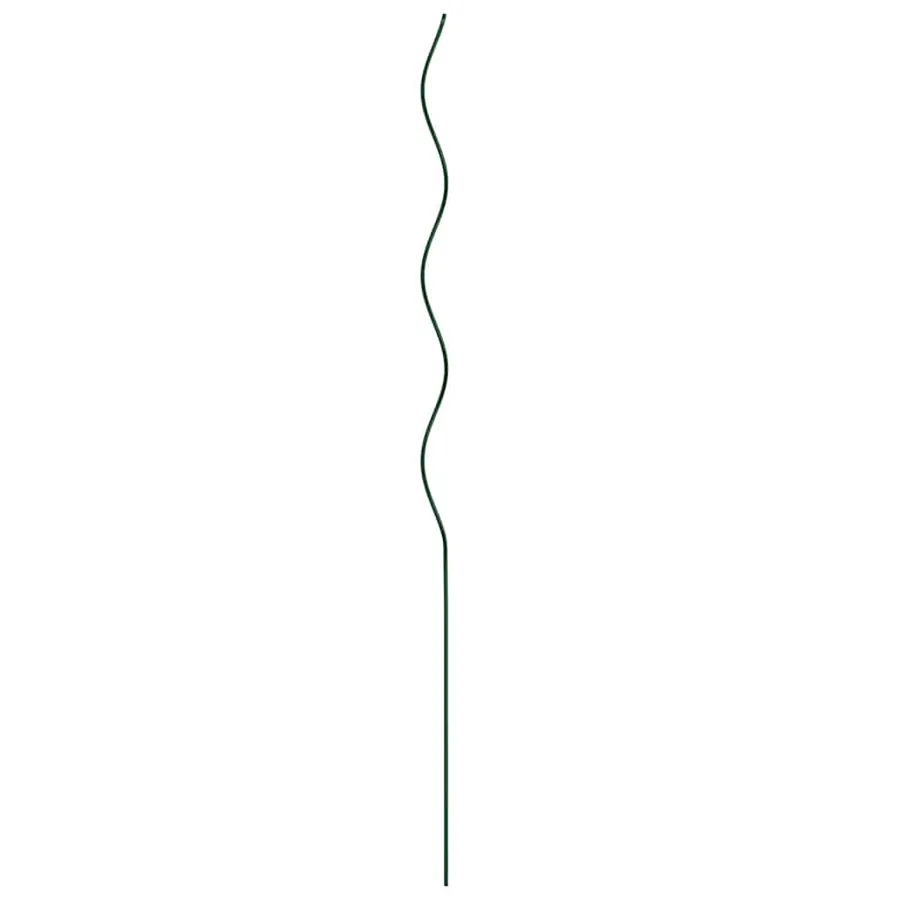 Soutien de plante 20 pcs Vert 110 x 0.6 x 0.6 cm Acier - 2