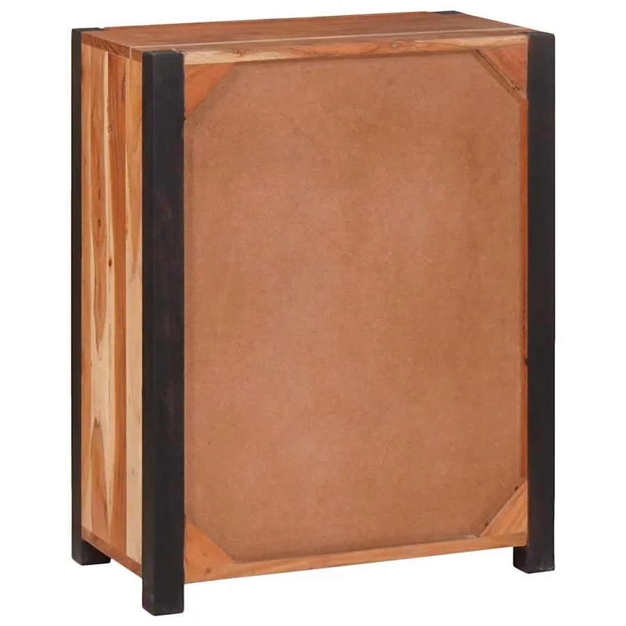 Buffet avec tiroir Marron 55 x 30 x 75 cm Bois d'Acacia Massif - 7