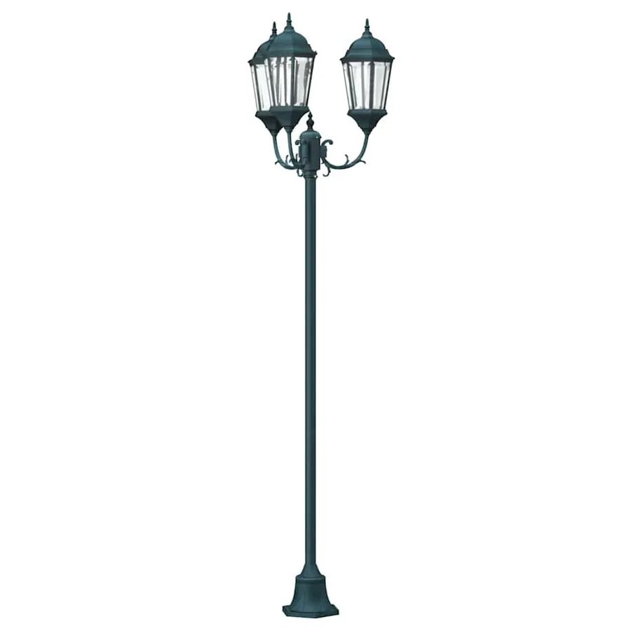Lumière de jardin Vert vintage brossé 57 x 49 x 241 cm - 2