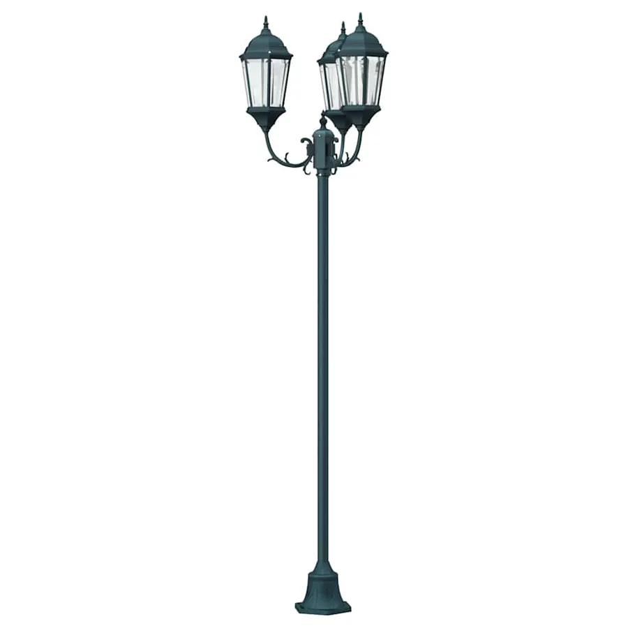 Lumière de jardin Vert vintage brossé 57 x 49 x 241 cm - 5