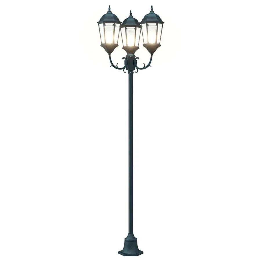 Lumière de jardin Vert vintage brossé 57 x 49 x 241 cm - 8