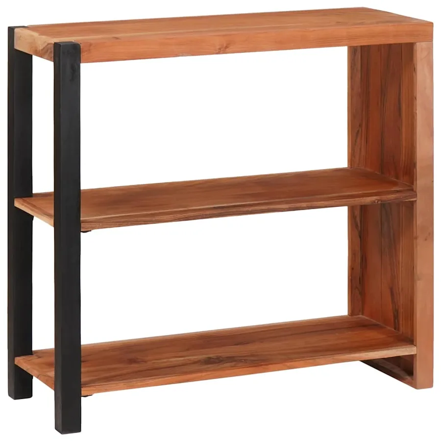 Étagère Marron 80 x 30 x 75 cm Bois d'Acacia Massif - 6