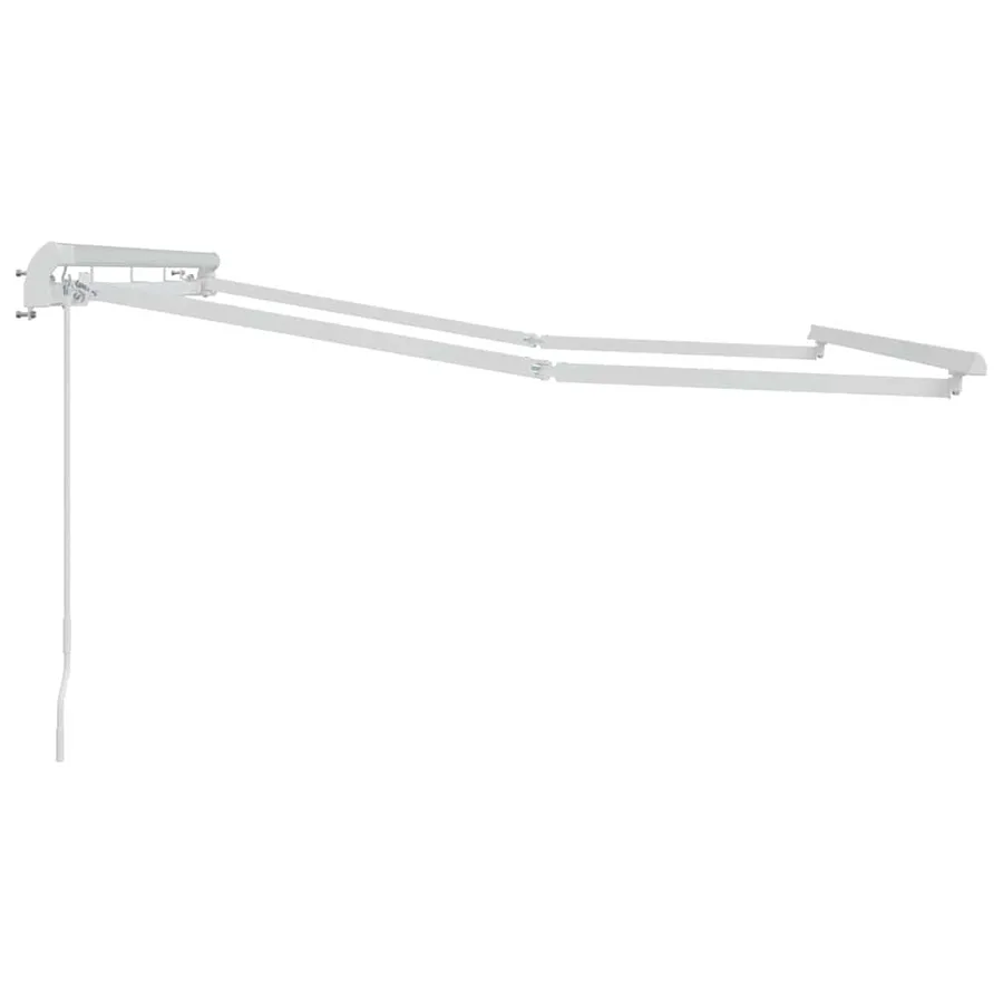 Cadre d'auvent Blanc 3 x 2 m Métal - 5