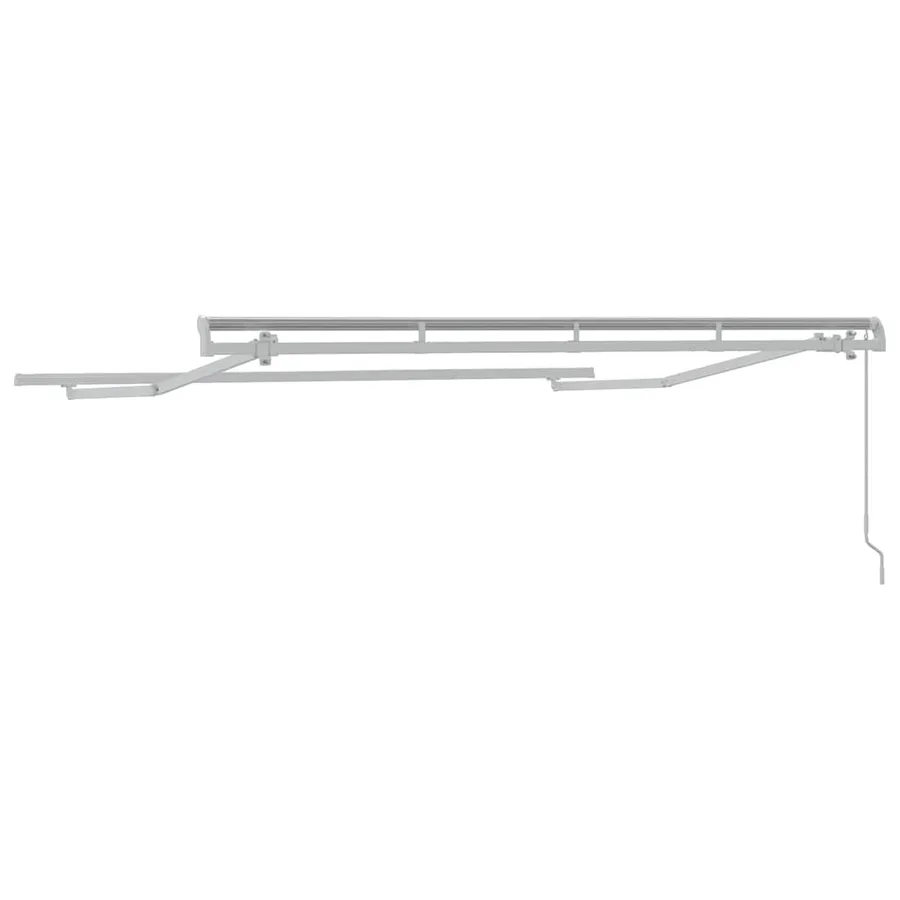 Cadre d'auvent Blanc 3 x 2 m Métal - 6