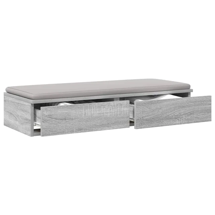Tiroirs de lit avec tiroir Gris Sonoma 90 x 36,5 x 16,5 cm - 3